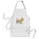 Brushfolks Scotties in A Scotty aprons