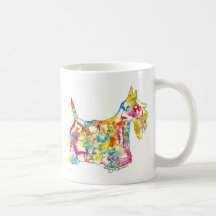 Brushfolks Scotties in A Scotty Mug