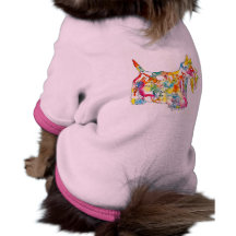 Brushfolks Scotties in A Scotty Pet Tee