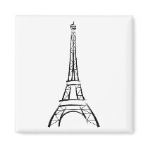 Brushstroke Eiffel Tower