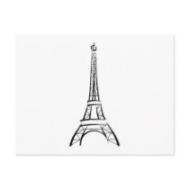 Brushstroke Eiffel Tower