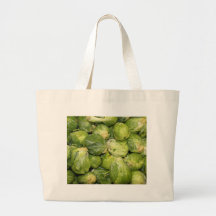 Brussel Sprouts Canvas Bags