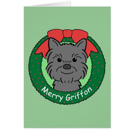 Brussels Griffon Christmas Cards