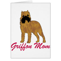 Brussels Griffon Mum Card