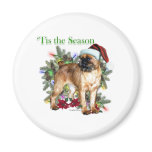 Brussels Griffon Tis the Season - Magnet