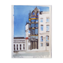 Brussels Town House postcard