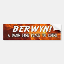 Brutal Muse "BERWYN" Bumpersticker Bumper Sticker