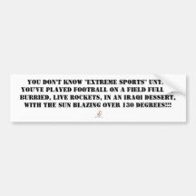 Brutal Muse "Extreme Sports ARMY" Bumpersticker Bumper Sticker