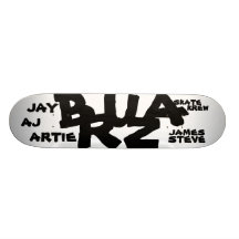 bruza graphics skateboard deck