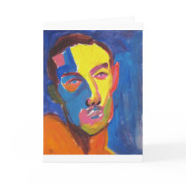 Bryan Portrait greeting card