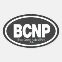 Bryce Canyon National Park Stickers
