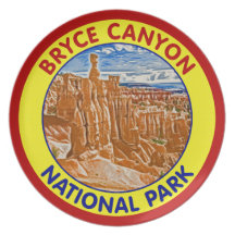 Bryce Canyon National Park, Utah Party Plates