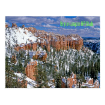 Bryce canyon national park,Utah Postcard