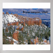 Bryce canyon, Utah Posters