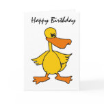 BT- Funny Duck Birthday Card