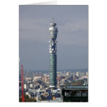 BT Tower, London, England. Card