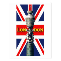 BT Tower London Post Cards