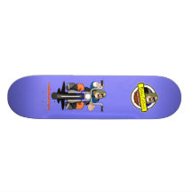 Bubba Cartoon Skateboard