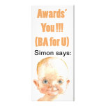 Bubba -Simon says :Game for a group to play part 2 rack cards