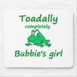 Bubbie's girl mousepads