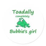 Bubbie's girl stickers