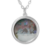 bubbily in peach pendant