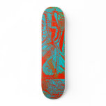 bubble and pop turquoise skateboards