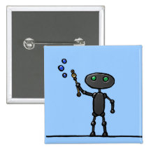 Bubble Bot Button