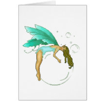 Bubble Fairy Greeting Card