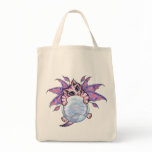 Bubble Fairy Kitten Fantasy Cat Art Tote Bag