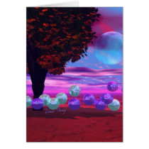 Bubble Garden - Rose and Azure Wisdom