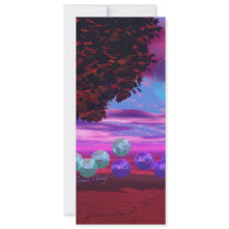 Bubble Garden - Rose and Azure Wisdom