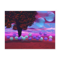 Bubble Garden - Rose and Azure Wisdom