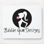 Bubble Gum Designs Logo mousepads