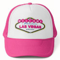 Bubble Gum Pink Las Vegas Cap, Sexy!!! hats