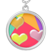Bubble Hearts Pendant