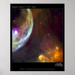 Bubble Nebula - NGC 7635 Hubble Telescope posters