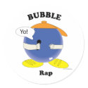 Bubble Rap Stickers