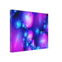 Bubble World Stretched Canvas Prints