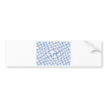 bubblecross bumper sticker