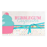 Bubblegum Cupcake Business Cards