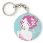 Bubblegum Geisha keychains