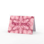 Bubblegum Pink Invitation cards