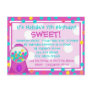 Bubblegum Treat Invitation Post Cards
