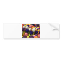 Bubbles and Dots Bumper Sticker