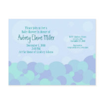 Bubbles Baby Shower Invitation
