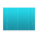 Bubbles I postcards