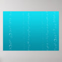 Bubbles I posters