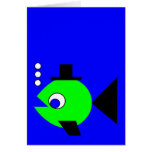Bubbling Hat Fish cards