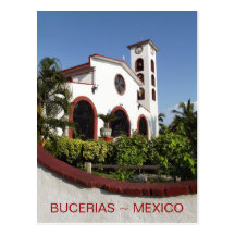 Bucerias Town Centre Church Post Card